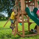 Belmont Play Tower with Swings and Slide Belmont Play Tower with Swings and Slide
